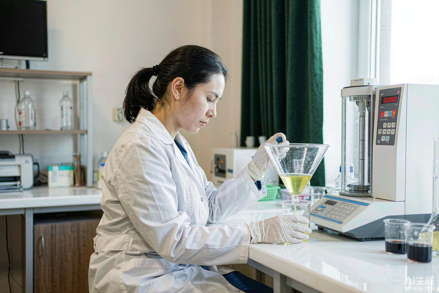 Factory photo — QC laboratory